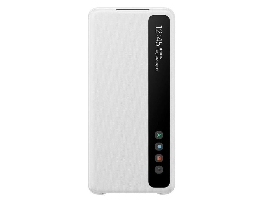 Samsung S-View Flip Cover for Galaxy S20+ 5G  | Color: White