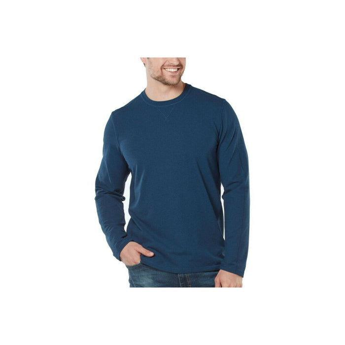 Free Country Brushed Crew Navy Ethics Small