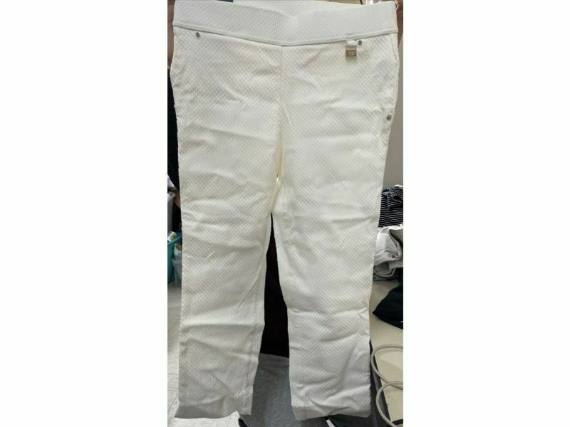 Rafaella Comfort Pant Capri Snow White 16