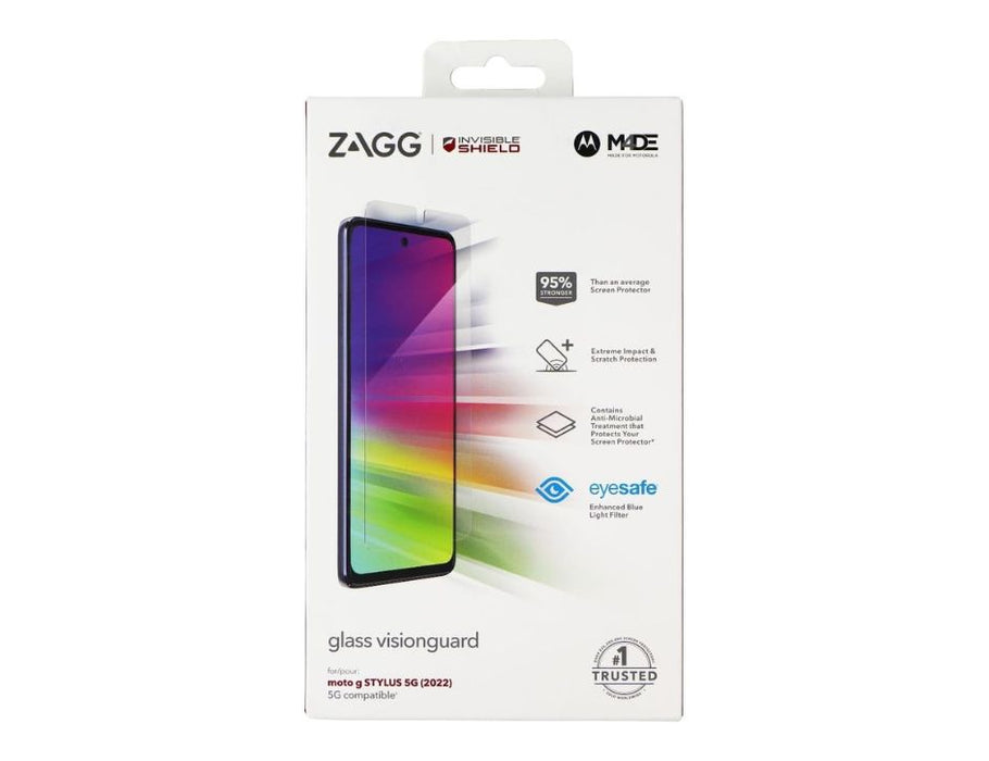 Zagg Invisible Shield Glass Screen Protector for Moto G Stylus 5G (2022)