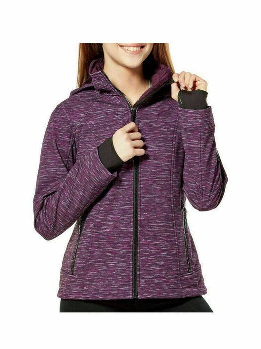 Free Country Super Softshell Women's Purple Pattern Small