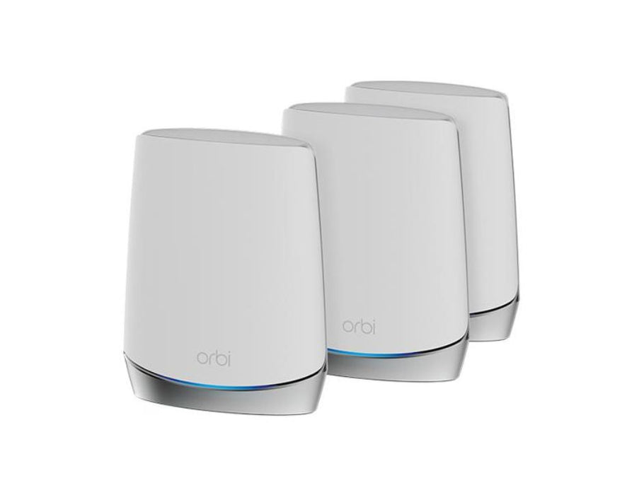 NETGEAR - Orbi AX4200 Tri-Band Mesh WiFi 6 System (3-Pack) - White	RBK753S-100NAS