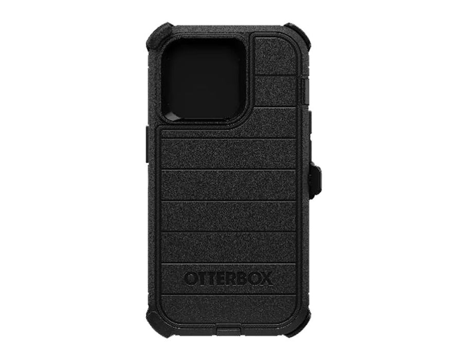 OtterBox Defender Pro Series Case and Holster for iPhone 15/14/13 | Color: Black