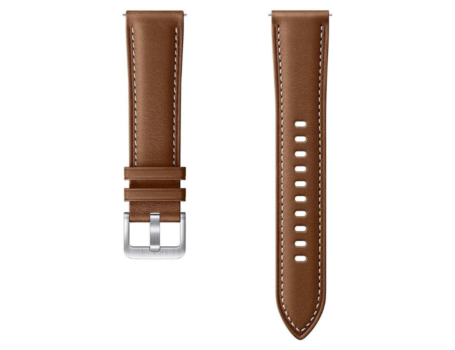 Samsung Stitch Leather Band 20MM| Color: Brown