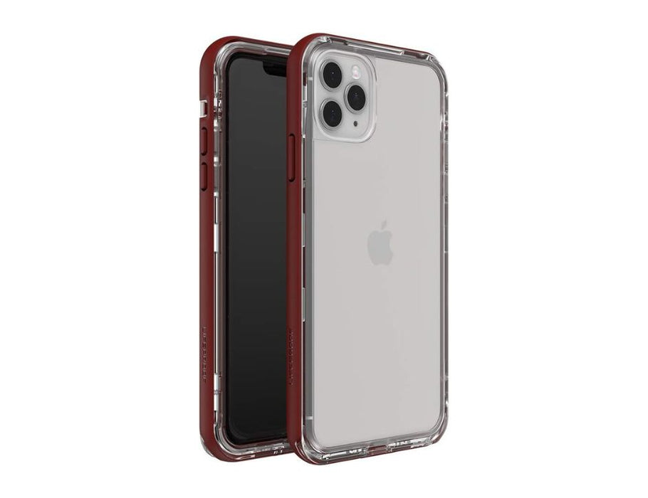 Life Proof Next for iPhone 2019 | Color: Clear with Red Trim