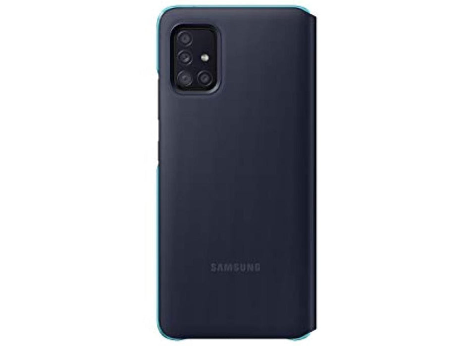 Samsung Galaxy A51 S-view Wallet Cover | Color: Black