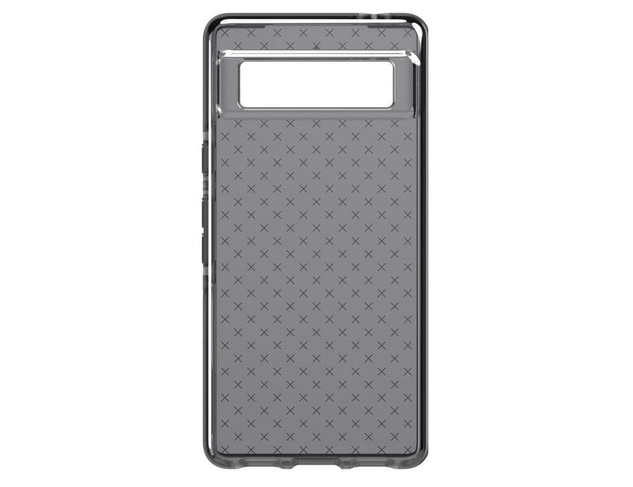 Tech21 Google Pixel 7A Evo Check case: Smokey Black, Shock-Absorbent, Waste-Safe