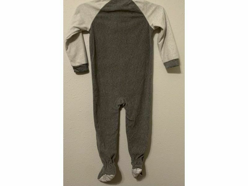 Carter's Blanket Sleeper Grey 4t 39-41.5 in/34-37.5 lb 99-105 cm/ 15, 4-17kg