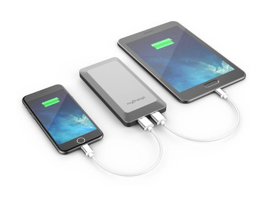 myCharge Home&Go+ Collection Wall Charger + Portable Charger 8,000mAh