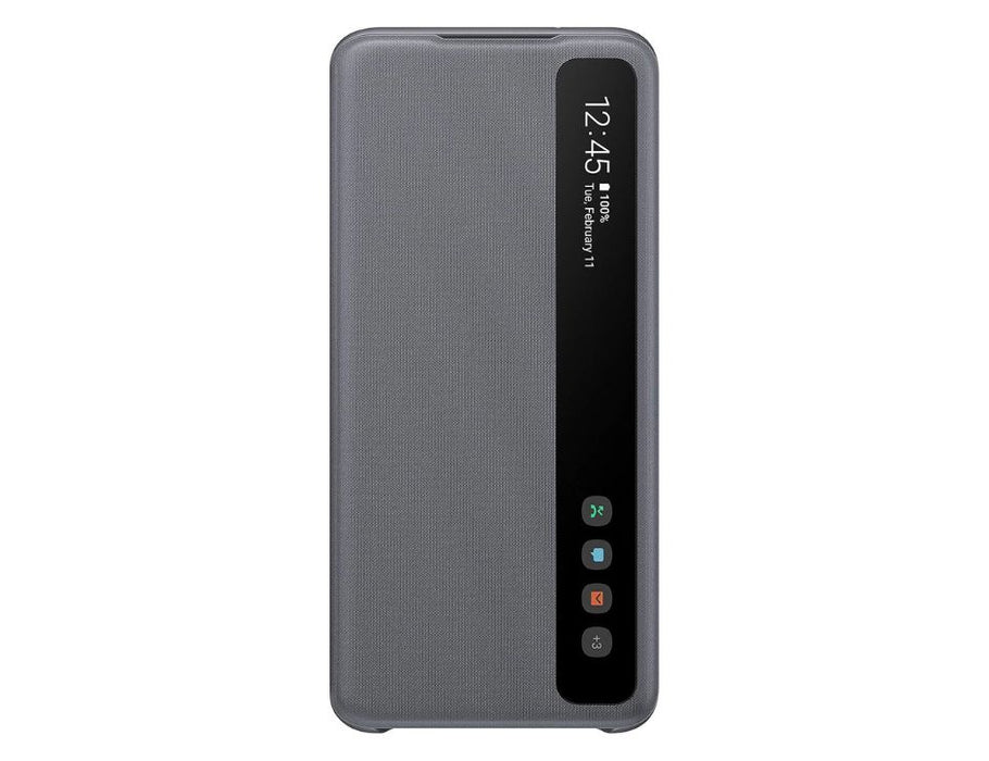 Samsung S-View Flip Cover  for Galaxy S20 5G | Color: gray