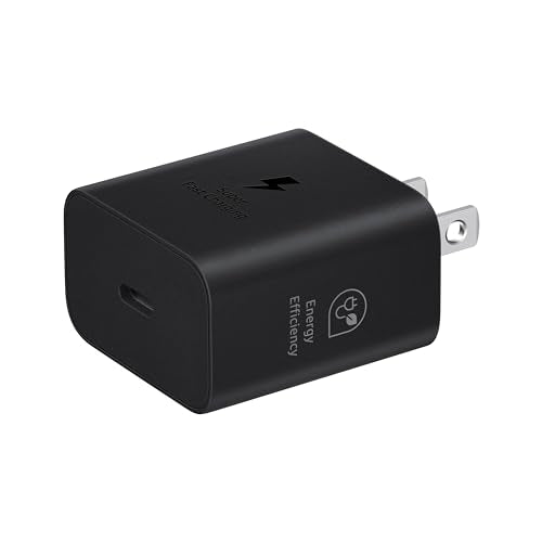 Samsung 25W Super Fast Charging Wall Charger | Color: Black