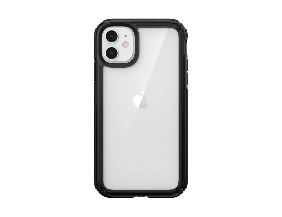 Speck Presidio V-Grip Case for Apple iPhone 11 Pro Max (6.5-inch) | Color: Clear/Black