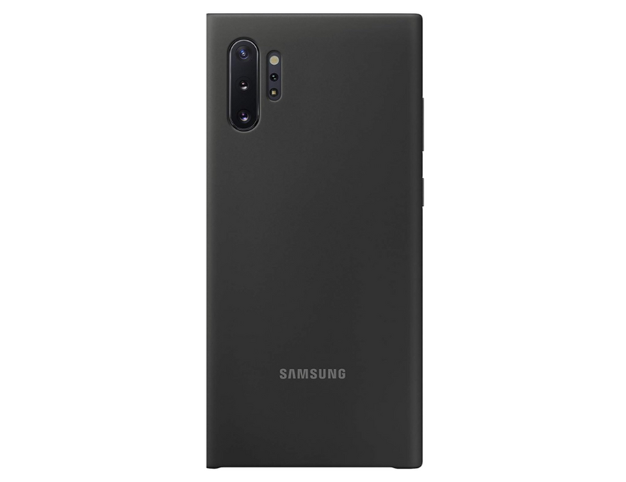 Samsung Silicone Cover for Galaxy Note10+ | Color: Black