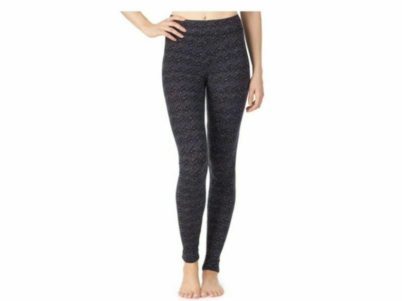 Cuddl Duds Legging Ultra-Soft Modal Black Extra Extra Large