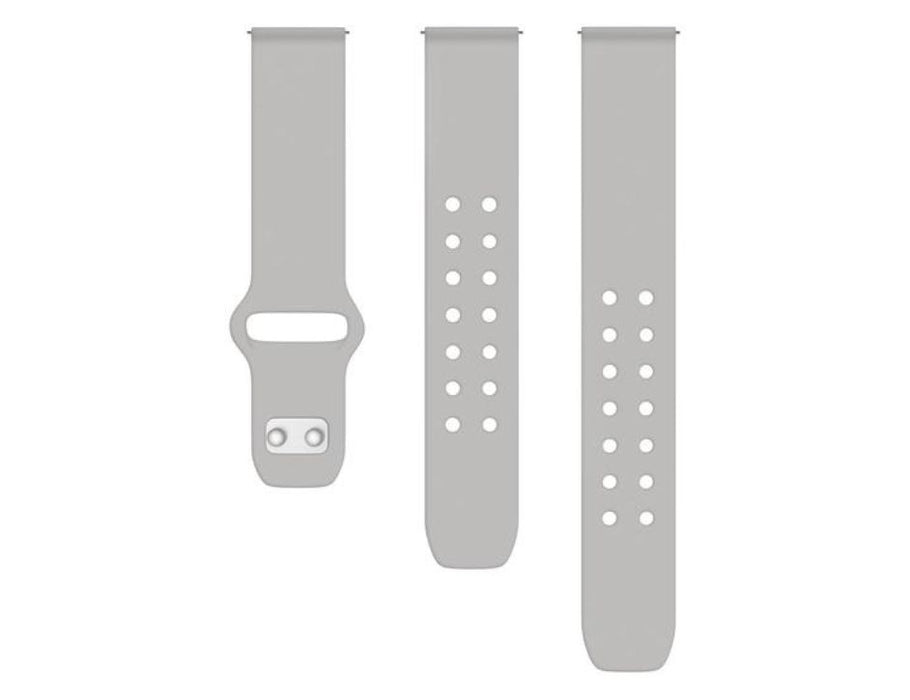 Samsung Quick Change Silicone 20mm Sport Band | Color: Grey