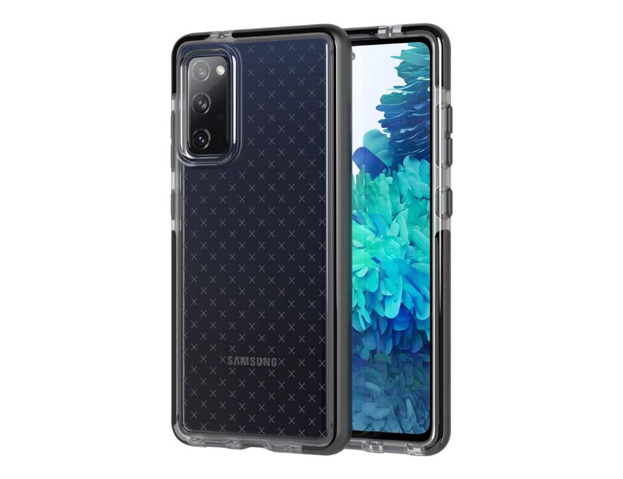 Tech21 Evo Check For Samsung Galaxy S20 Fe 5G  Non-Slip Case To Protect Your Phone And Camera Blue