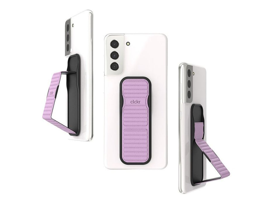 Clckr RF Richmond & Finch Stand & Grip phone Grip | Color: Purple