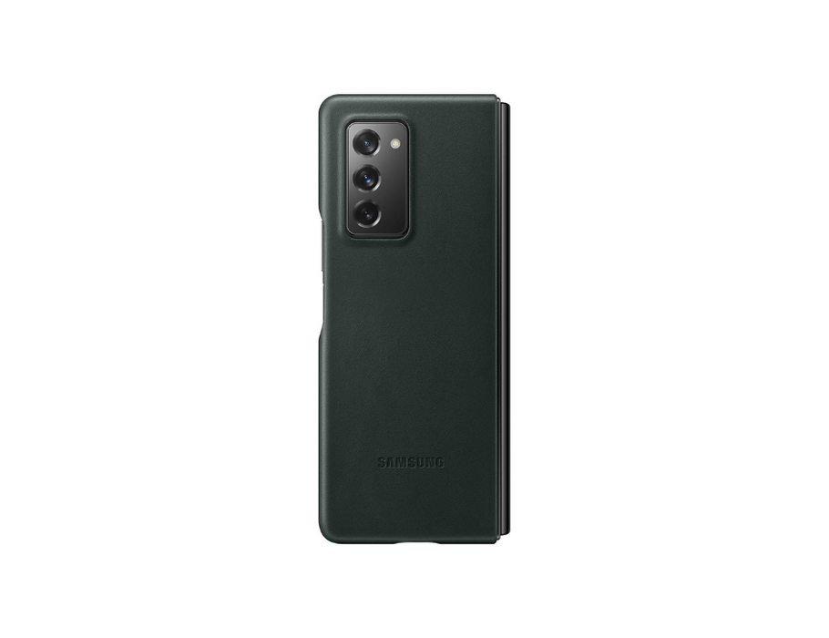 Samsung Leather Cover for Galaxy Z Fold2 5G  | Color: Green