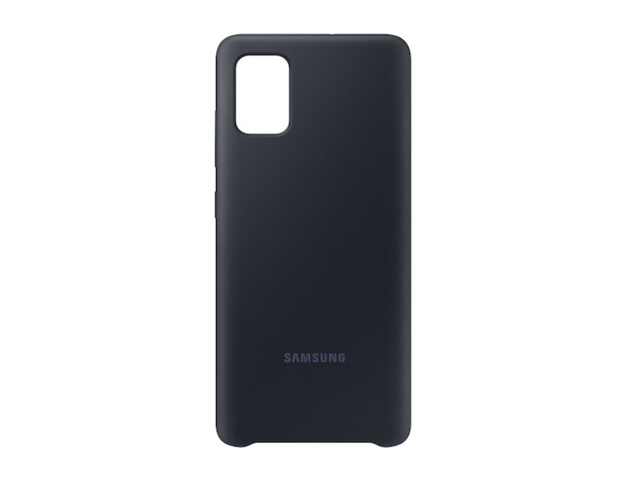 Samsung Silicone Cover for Galaxy A51 | Color: Black