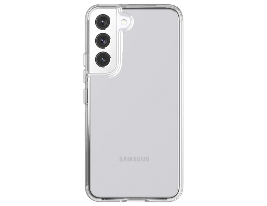 Tech 21 EvoClear  Multi - Drop Phone Protection Clear Case For Samsung Galaxy S22