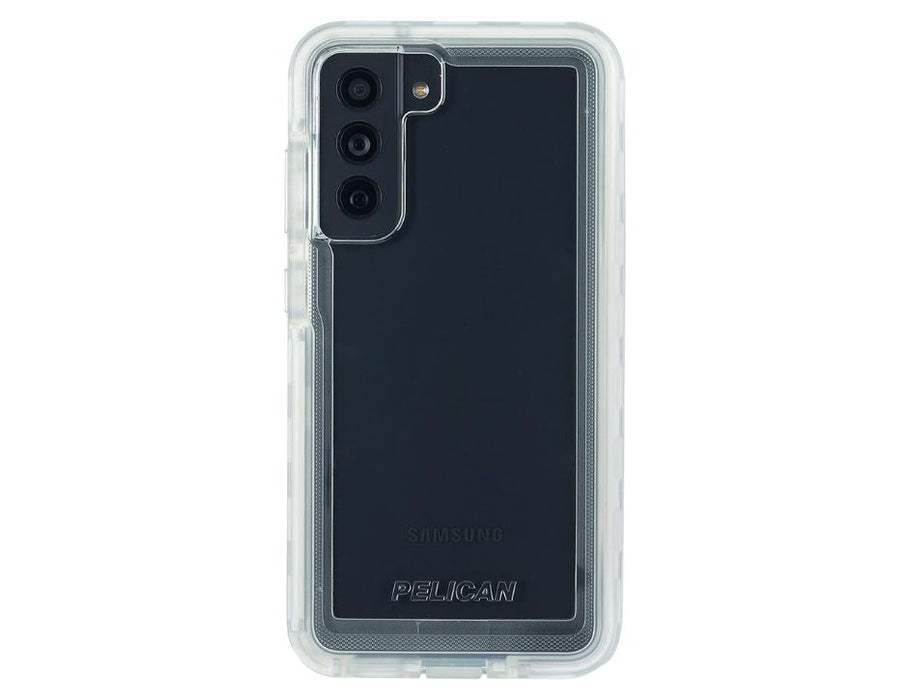 Pelican Voyager Samsung Galaxy S21 FE 5G Clear Case with Extrme Drop Protection