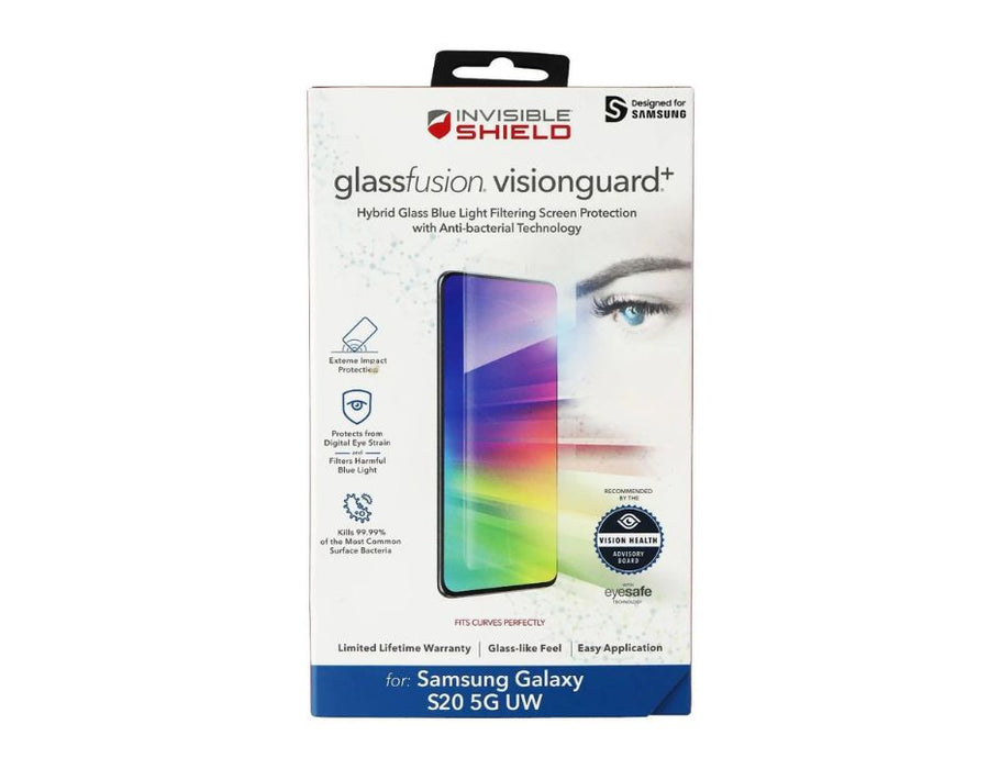 Glassfusion visionguard+ for Samsung galaxy s20 + 5G Uw