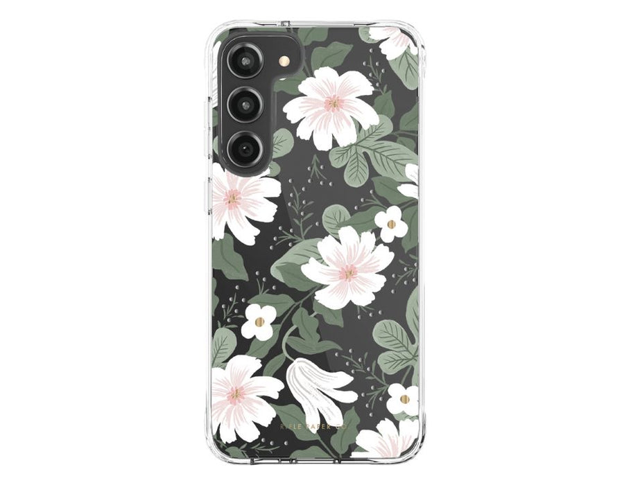 Rifle Paper Co. Protective Case 10 FT Drop Protection Floral/Willow Case For Samsung Galaxy S23 Plus