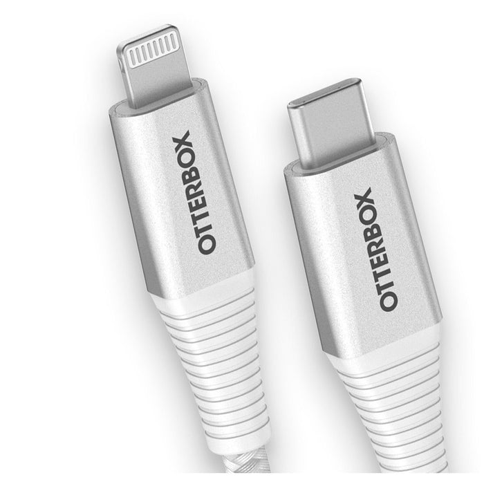 OtterBox Premium Pro Lightning to USB-C Fast Charge 2M Cable | Color: Ghostly Paste