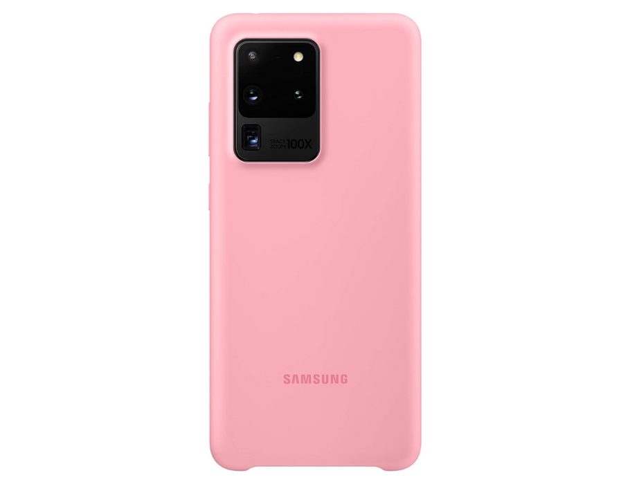 Samsung Silicone Cover for Galaxy S20 Ultra 5G  | Color: Pink