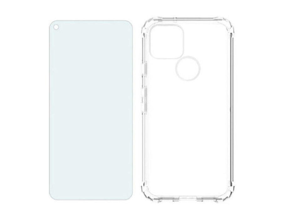 Verizon Clear Case and Blue Light Protector for Google Pixel 5