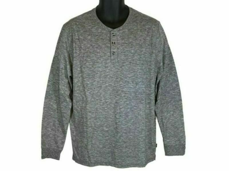 Lee Premium Select The Comfort Henley Grey Large