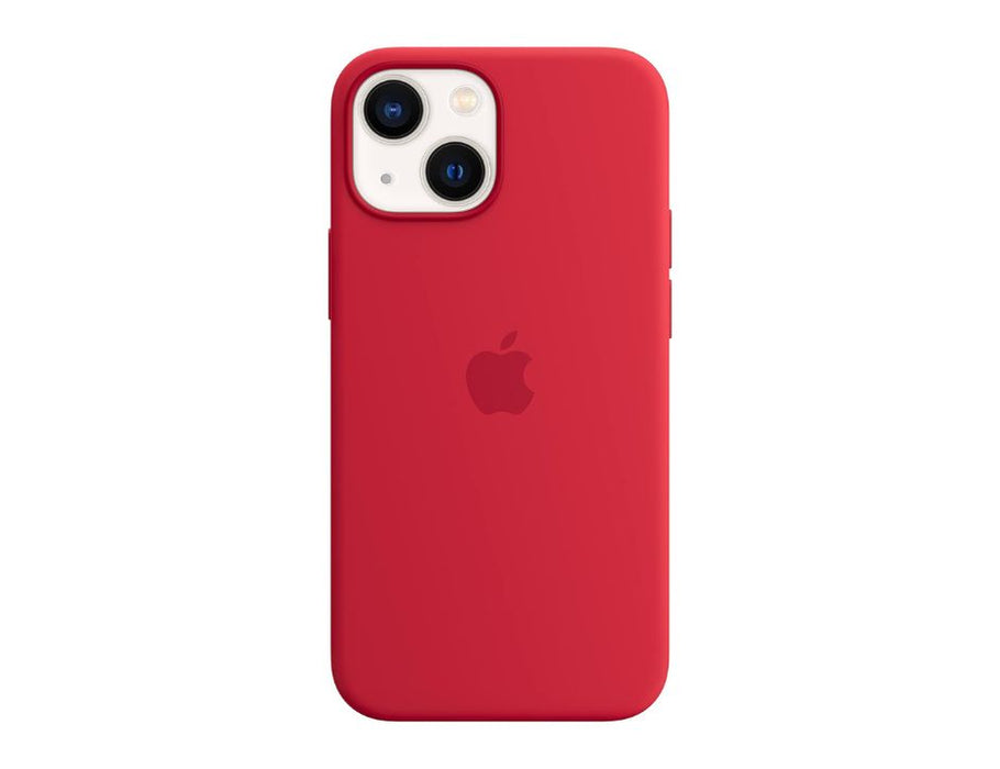 Apple Silicone Case with MagSafe for iPhone 13 Mini | Color: Red