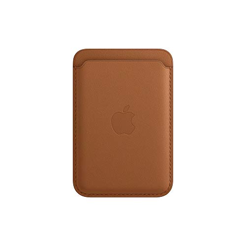Apple - iPhone Leather Wallet with MagSafe Golden Brown MM0Q3ZM/A
