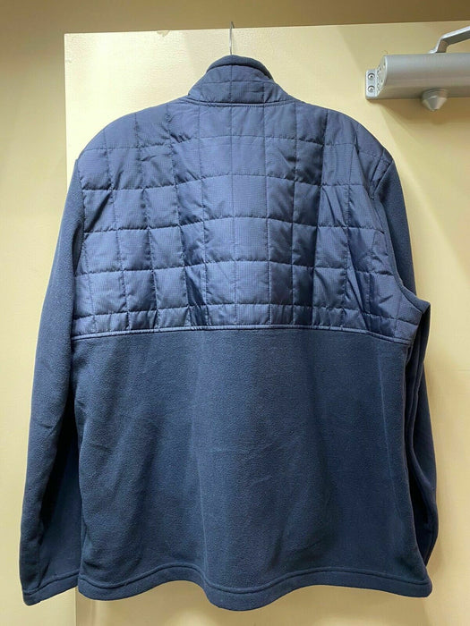 Free Country Overlay Fleece Jacket Men's Dark Navy Large