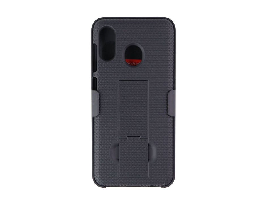 Verizon Shell and Holster for Samsung Galaxy A20 | Color: Black