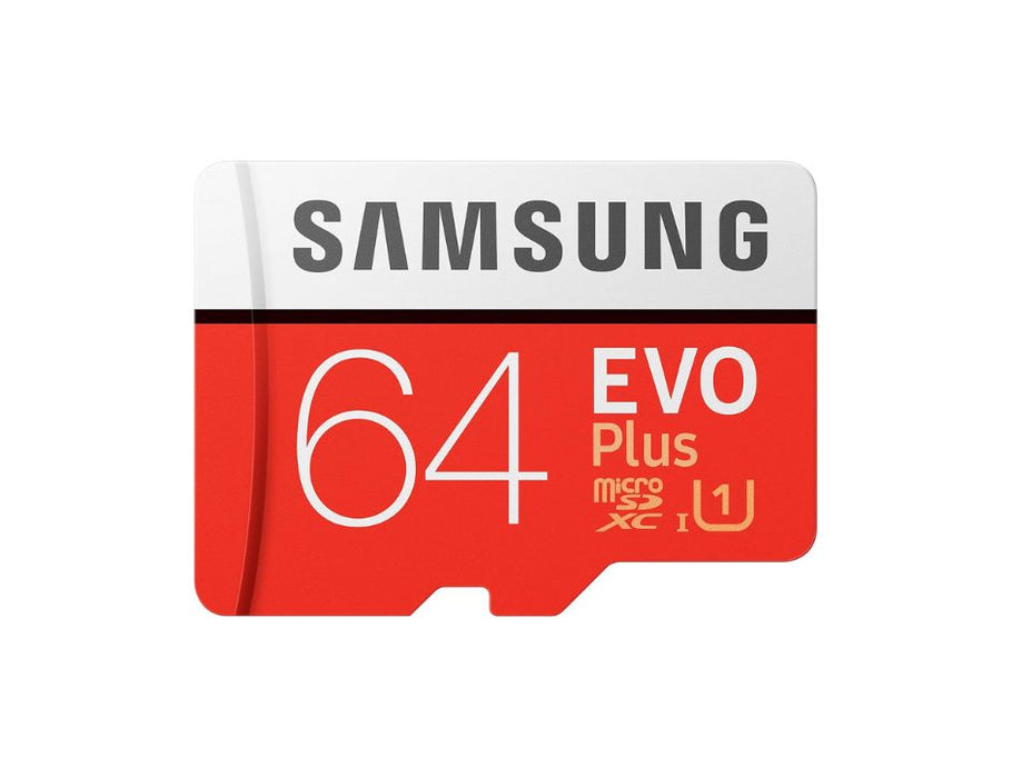 Samsung EVO Plus With SD Adapter 64 GB Micro SDXC UHS-I Card