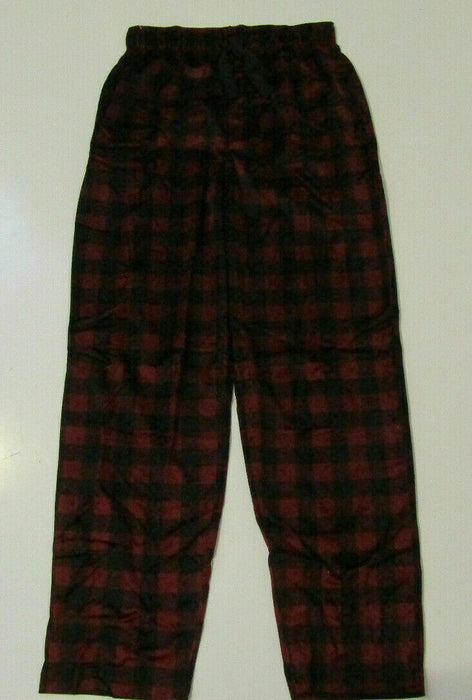 IZOD Men's Sleep Pant Soft Touch Fleece Red XXL- 44-46"