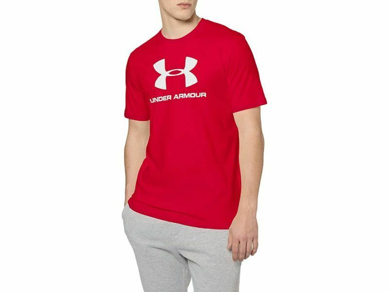 Under Armour Loose Short Sleeve Red Extra Extra Large