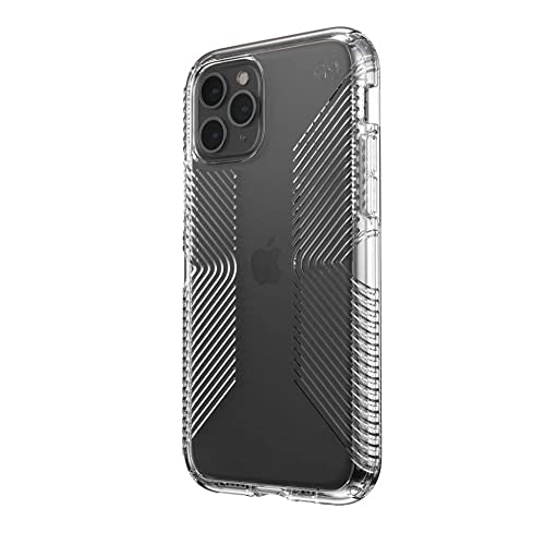 Speck Products Presidio Perfect-Clear with Grip iPhone 11 PRO Case, Clear/Clear
