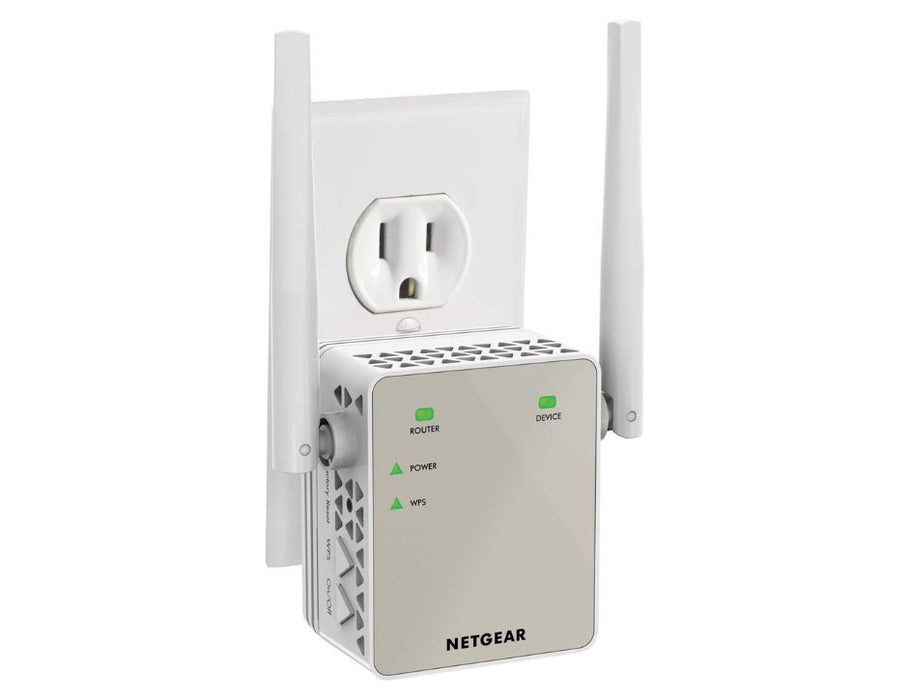 Netgear AC1200 Duel Band WiFi Range Extender Boost Your Existing Wifi (2 Packs)