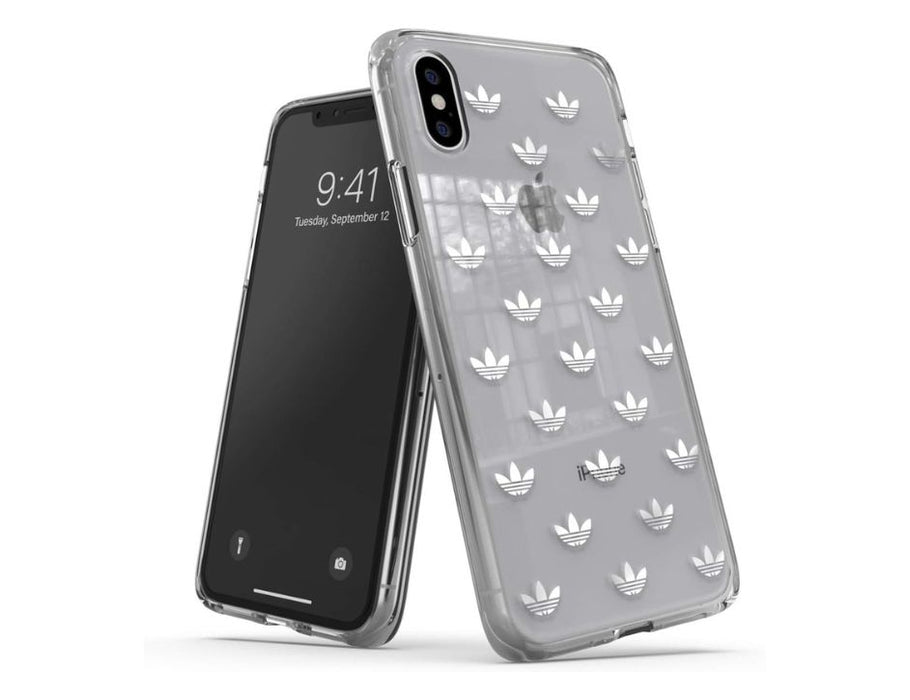 Adidas Trefoil Snap Case for iPhone X / Xs | color: Silver