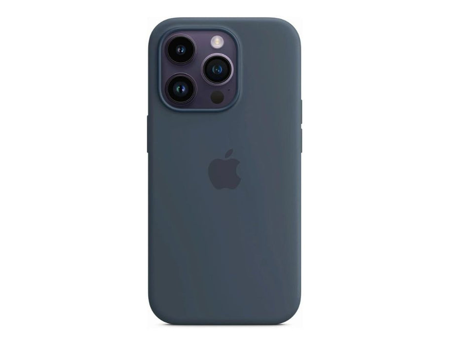 Apple Silicone Case with MagSafe for iPhone 14 Pro - MPTF3ZM/A | Color: Storm Blue