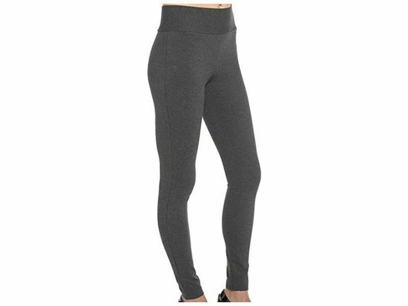 Tahari Legging Charcoal Heather L