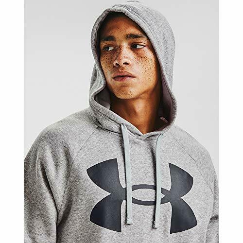 Under Armour Mens Rival Sportstyle Pullover Hoodie Black Large