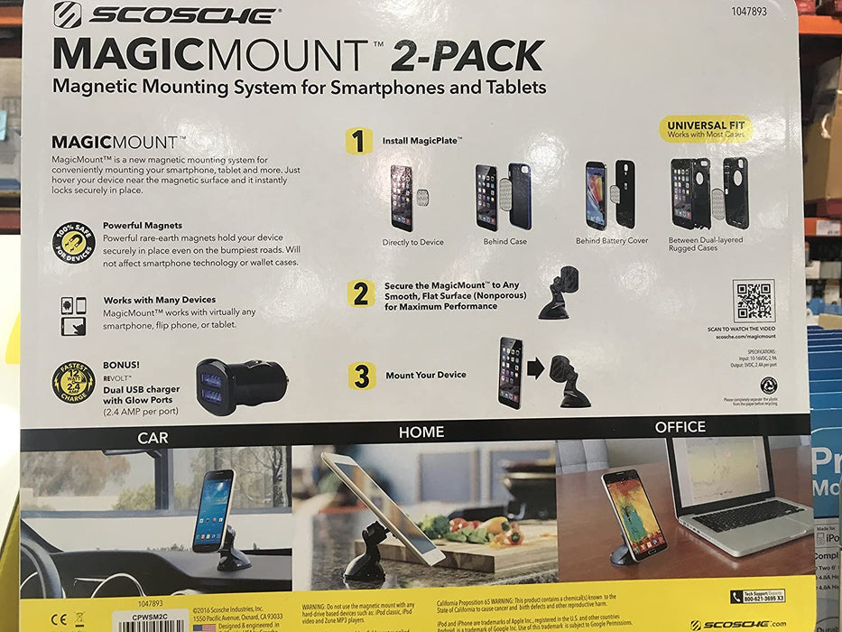 Scosche MagicMount Magnetic Phone Mount