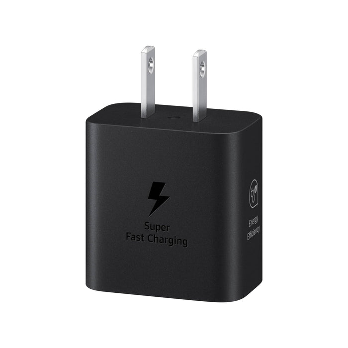 Samsung 25W Super Fast Charging Wall Charger | Color: Black