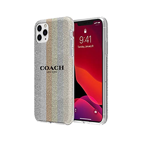 Coach Protective Case for Apple iPhone 11 Pro Max (6.5inch) - Glitter Americana -CIPH-003-GLAMN-V