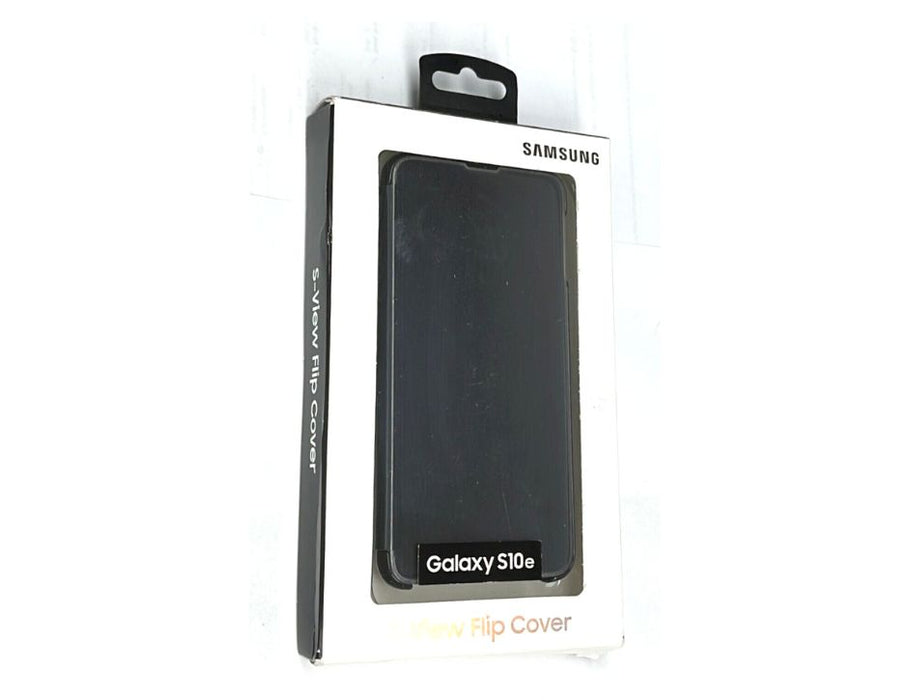 Samsung Galaxy S10e S-View Flip Cover | Color: Black