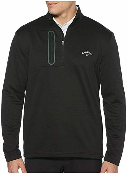 Callaway Quarter Zip Sweater Caviar XX Large