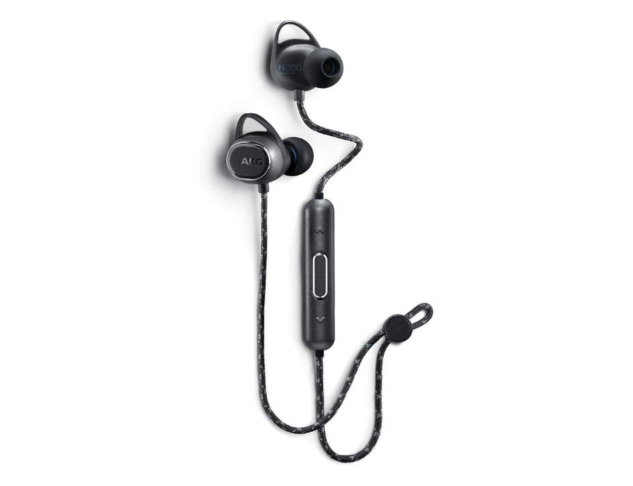 AKG N200 Wireless Bluetooth Earbuds (US Version) | Color:  Black